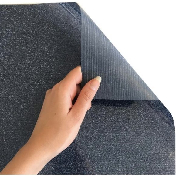 20" x 5 Feet Glitter Sapphire Siser Easyweed HTV Heat Transfer Iron-On Vinyl - Picture 4 of 5